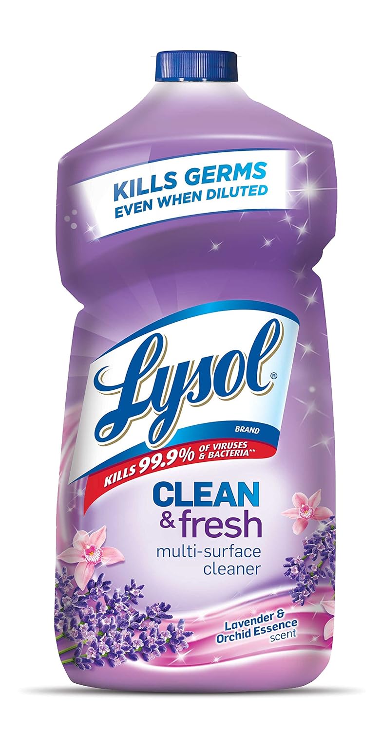 Amazon Lysol Clean & Fresh MultiSurface Cleaner, Lavender & Orchid