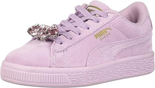 Amazon Puma ユニ キッズ スエード ジュエル キッズ スニーカー 運動靴 スニーカー