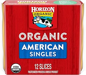 Horizon Organic American Cheese Slices, 8 oz. Pack, 12 Slices