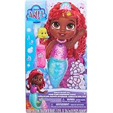 Just Play Disney Junior Bubbles Fun Ariel Doll and Accessories Amazon Exclusive, 8-Pieces, Kids Toys for Ages 3 Up