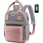 LOVEVOOK Mini Backpack for Women Stylish Waterproof Backpack Purse with USB Port, Cute Bookbag for College School Travel
