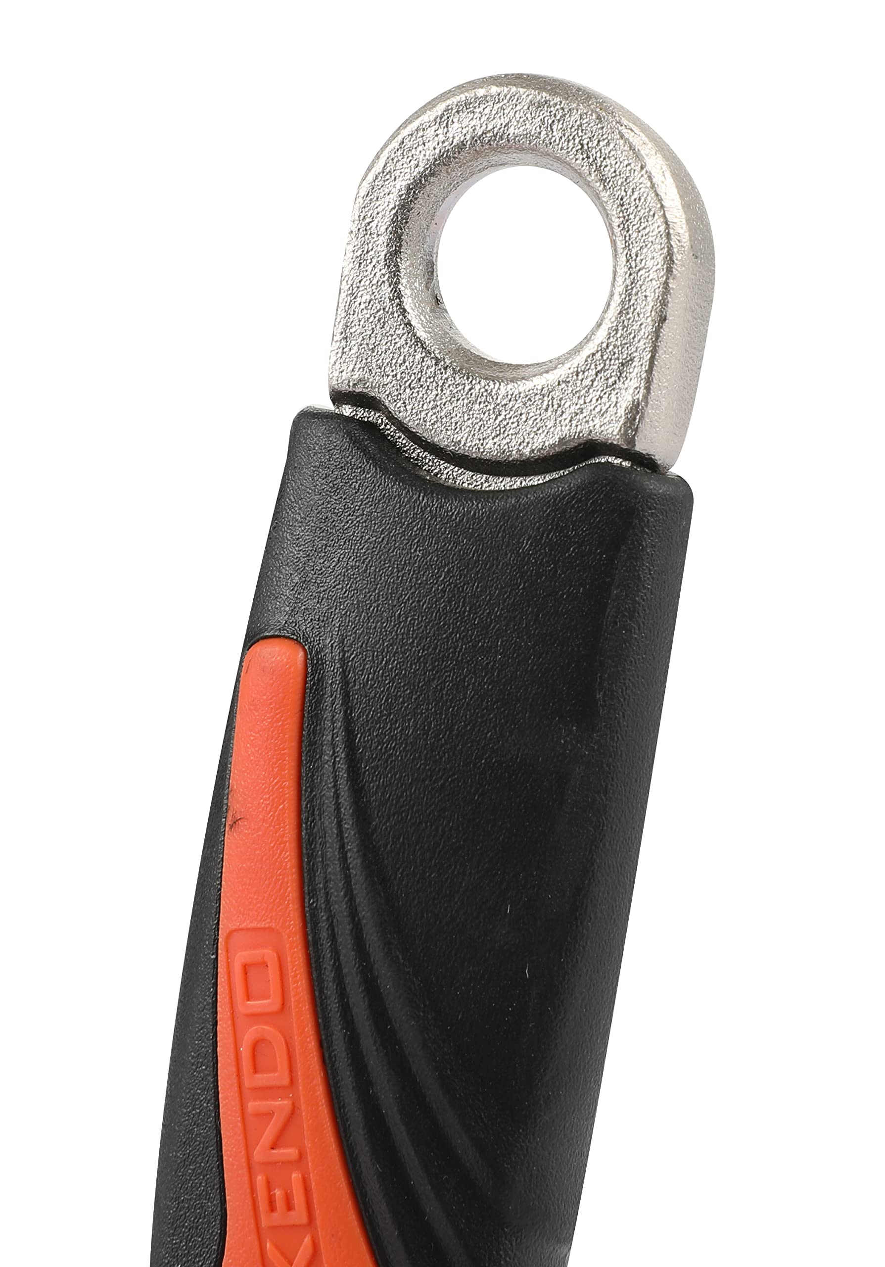 Kendo Rollgabelschlüssel - 300 mm- Max. 40 mm Maulweite - Engländer Werkzeug mit 2 Komponenten Griff - Verstellbarer Schraubenschlüssel mit abgewinkeltem Kopf 7