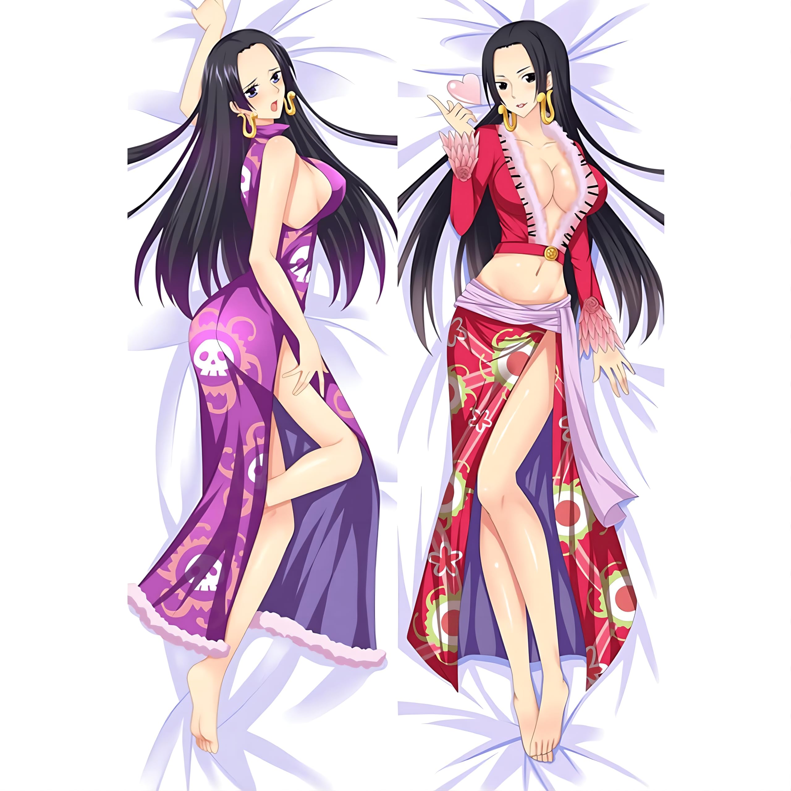 Anime Re Hugging Body Pillow Case Luffy Boa Hancock