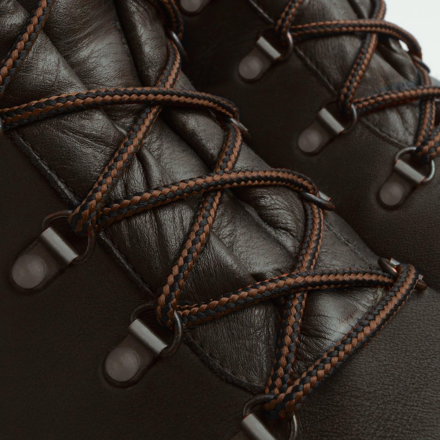 Miscly Round Boot Laces [1 Pair] Heavy Duty and Durable Shoelaces for Boots, Work Boots & Hiking Shoes: Shoes