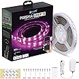 Geeni Prisma 5M Smart WiFi LED Strip Lights Works with Alexa, Google Assistant 16 Million Colors Phone App Controlled Light Strip for Home, Kitchen, TV, Party, for iOS and Android, 16.4ft