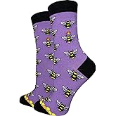 Women's Premium Comfort Animal Socks (Queen Bee Socks) 4-10