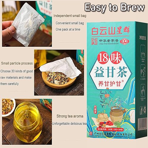 18 Flavors Liver Care Tea,18 Flavors Of Liver Protection Tea,Nourish The Liver And Protect The Liver, Chinese Nourishing Liver Tea, Health Preserving Tea, For All People (1 Box) In Kenya | Herbal