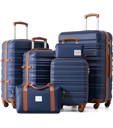 3-piece Luggage Set Merax 3 Piece Luggage Set With Cup Holder