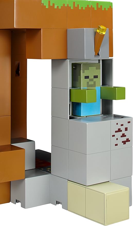 minecraft survival mode playset amazon