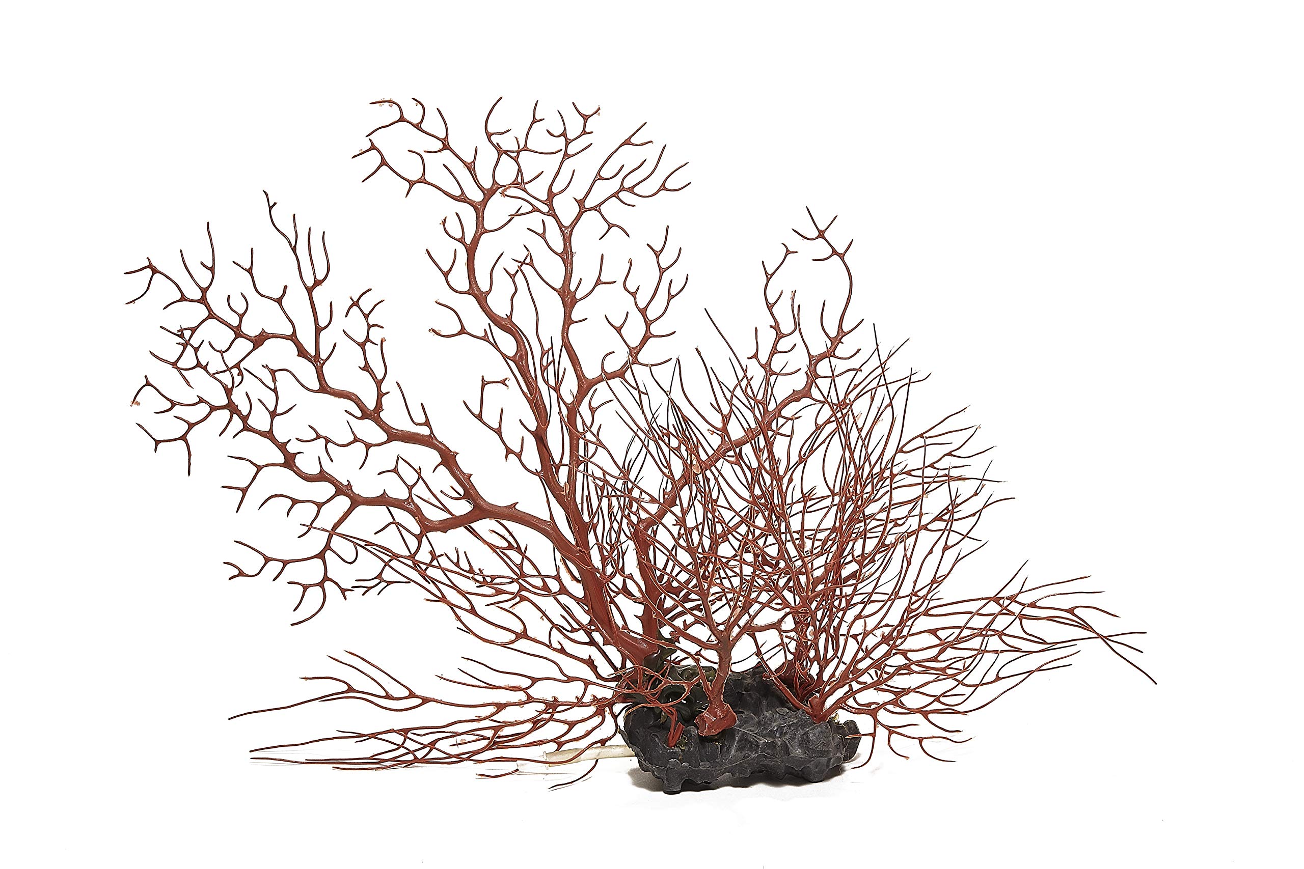 Pistachio Pet - Aquarium Decoration, Lifelike Coral Fan (Medium)