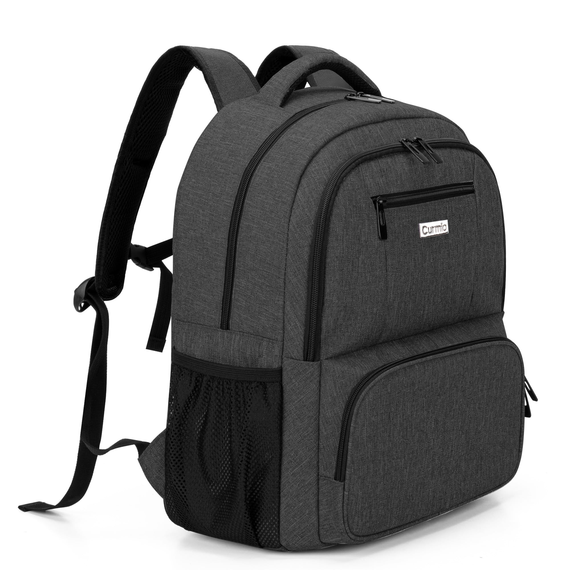 Photo 1 of CURMIO CPAP Travel Backpack Compatible for ResMed AirSense 9, AirSense 10, AirSense 11, Philips System One, CPAP Carry On Bag for CPAP Machine & Supplies, Black, Patent Design