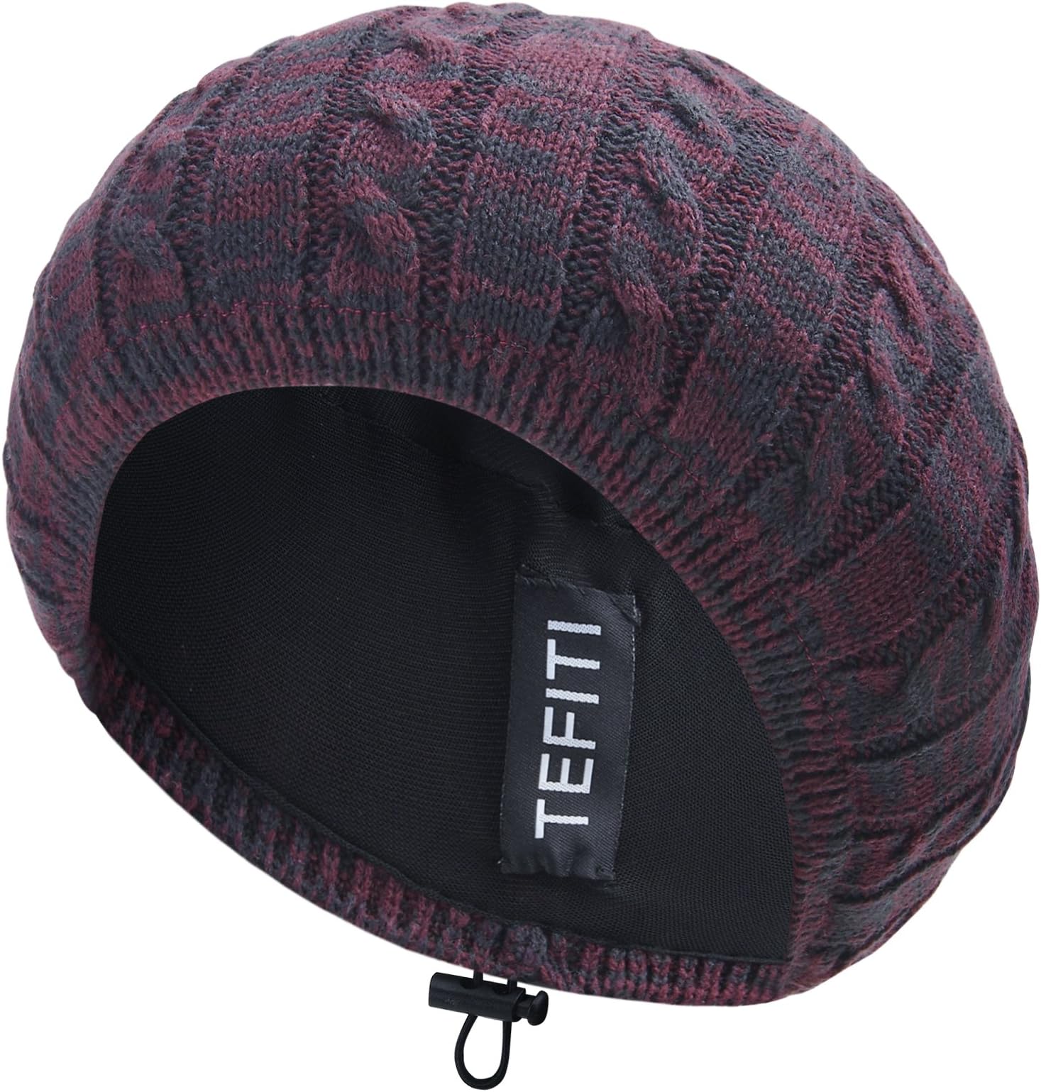 TEFITI Womens Snood Hairnet Headcover Knit Beret Beanie Cap Headscarves Turban-Cancer Headwear for Women