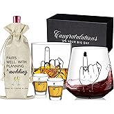 Engagement Gifts for Couples - Wedding Gifts, Unique Engagement Gift, Bridal Shower gifts, Cool Couple Gift for Newlywed Mr and Mrs Him and Her