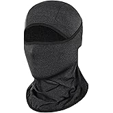 Achiou Balaclava Face Mask, Ski Mask for Men Women Football, Lightweight Sheisty, Ninja Shiesty Sun Hood UV Protector Cycling