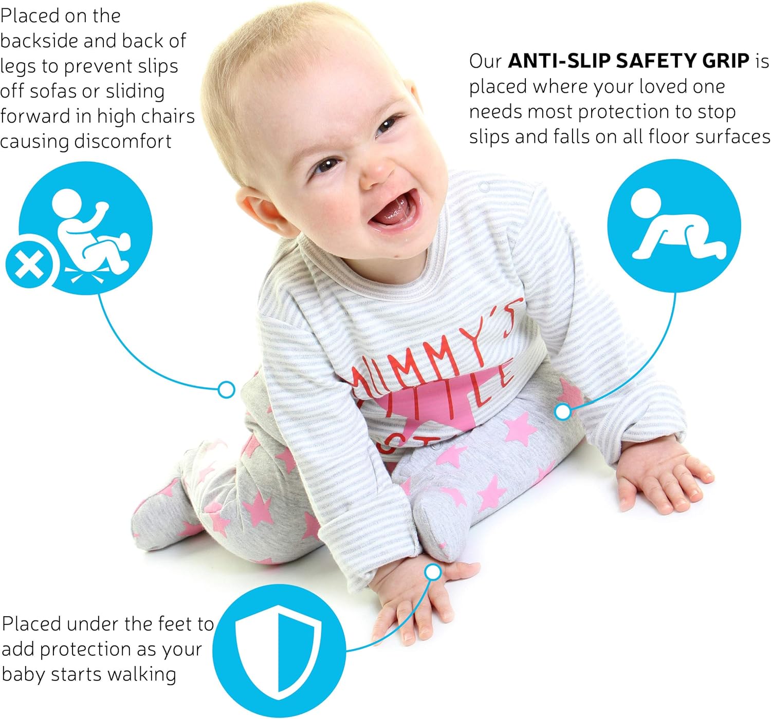 baby grows with grip feet