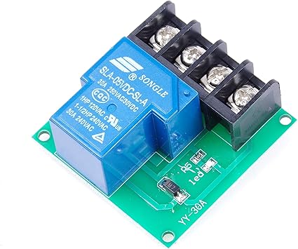 Amazon Com Knacro 1 Channel 30a High Current 5v Contactor Relay Switch Power Switch Dc Power Switching Control Board Module Electrical Relay Switches For Cooler Heater Refit Water Heater Control Dc 5v Home Audio