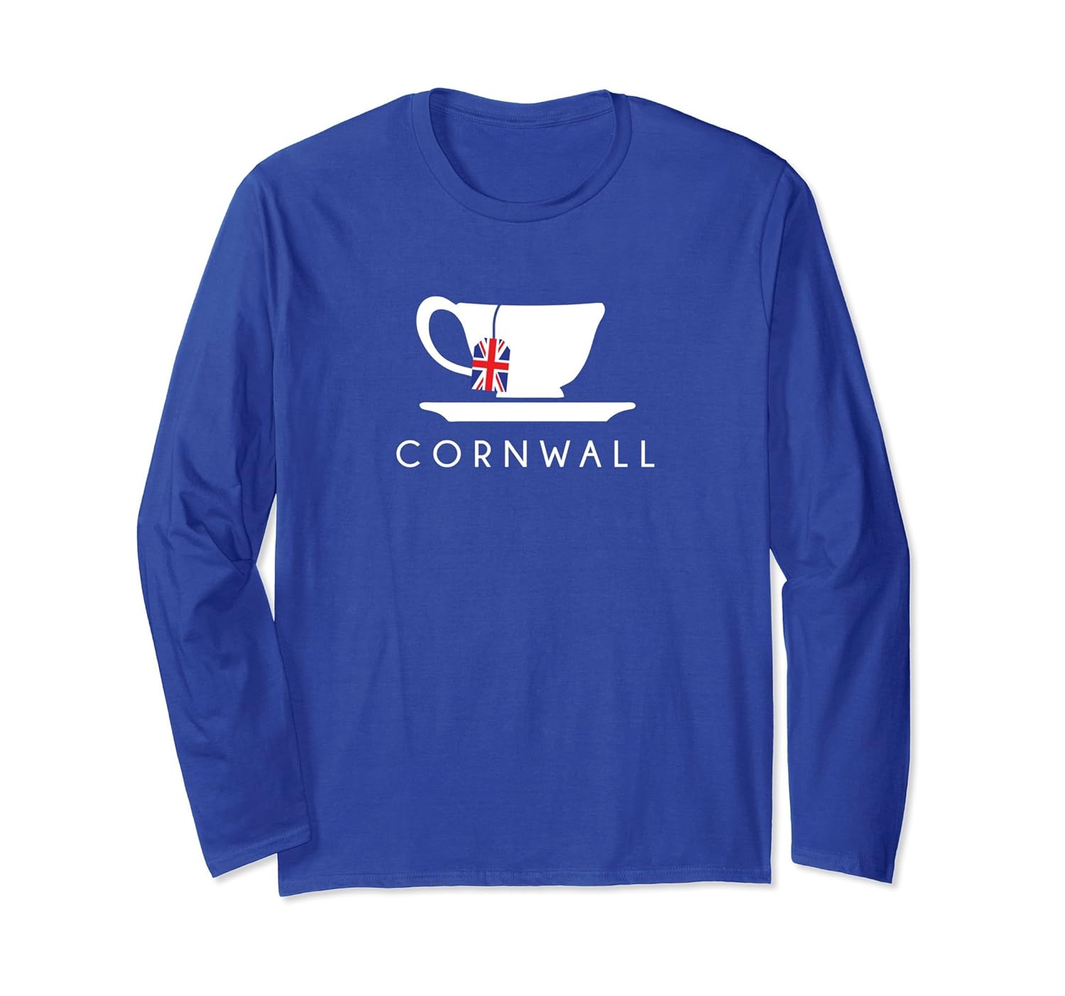 Cornwall UK Tea Shirt Cool British Teacup Gift-ANZ