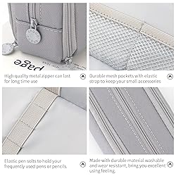 CICIMELON Large Capacity Pencil Case 3 Compartment