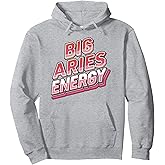 Aries Zodiac Sign Star Astrology Birthday Horoscope Pullover Hoodie