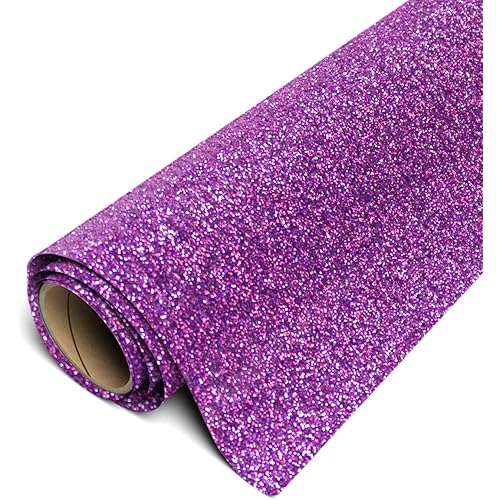Siser Glitter HTV 12"x3ft Roll (Lavender) Iron on Heat Transfer Vinyl