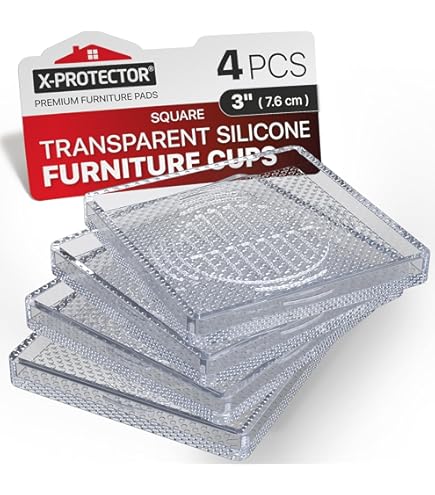 Master Caster 88600 Scratch Guard Surface Protectors, 3/4-Inch Dia