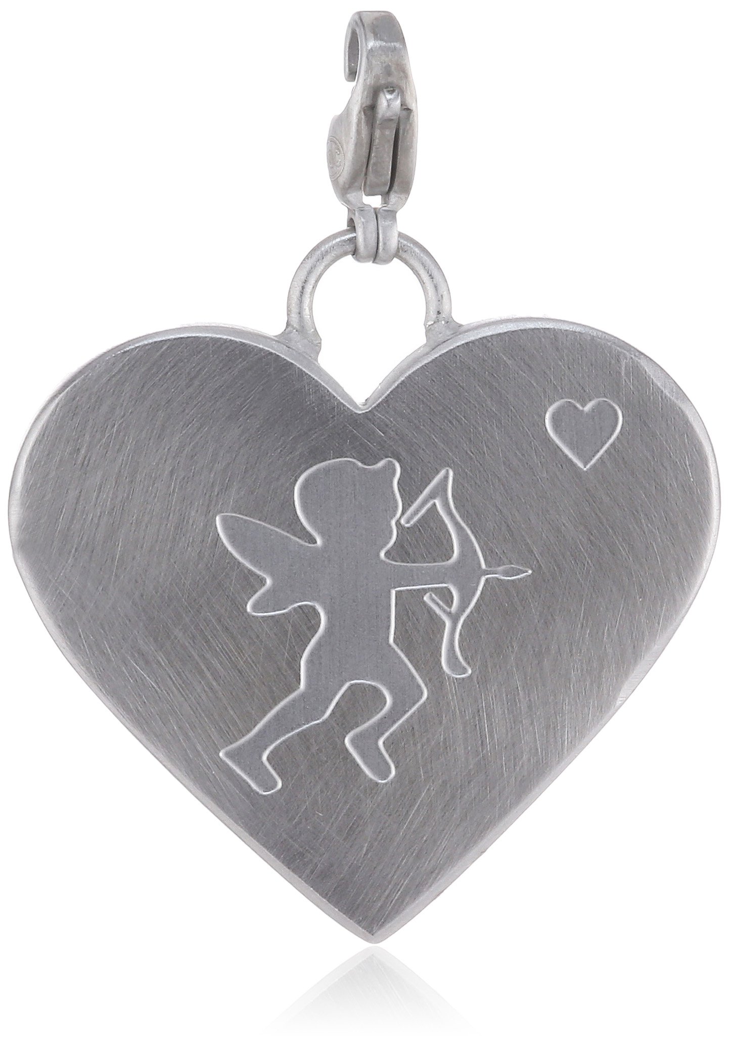 edc by ESPRIT EEPD10197A000 Ladies' 'Wandering Heart Cupid' Pendant Sparkling Silver