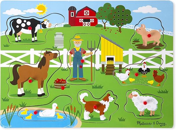melissa and doug farm sound puzzle