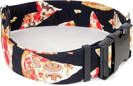 pizza dog collar