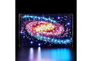 BrickSoul Milky Way Galaxy Lego Light Kit, Led Light Kit for Lego 31212, Light Up Your Model Building Set - NO Blocks Set (Classic Version)