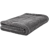 Griot's Garage Extra-Large PFM Edgeless Microfiber Drying Towel for Car Wash and Detailing, Ideal for SUVs, Trucks, and RVs, 29" x 36", 55596