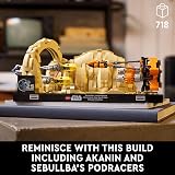 LEGO Star Wars Mos Espa Podrace Diorama 75380 Anakin Podracer Model Kit view 3