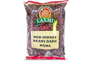 LAXMI BRAND Laxmi Dark Red Kidney Beans Rajma, Made Pure, Made Fresh, Tradition of Quality, Product of USA, 4lb (Dark Beans)