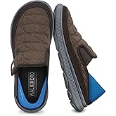 Mens Slippers for Plantar Fasciitis, Casual Mens Slip on Shoes with Arch Support, Orthopedic House Slippers for Men, Indoor Outdoor Mules & Clogs for Pain Relief