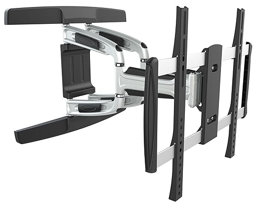 RICOO Alu Wandhalterung TV Schwenkbar Neigbar S3144 Universal LCD Wandhalter Ausziehbar Fernseher Halterung für Curved OLED F