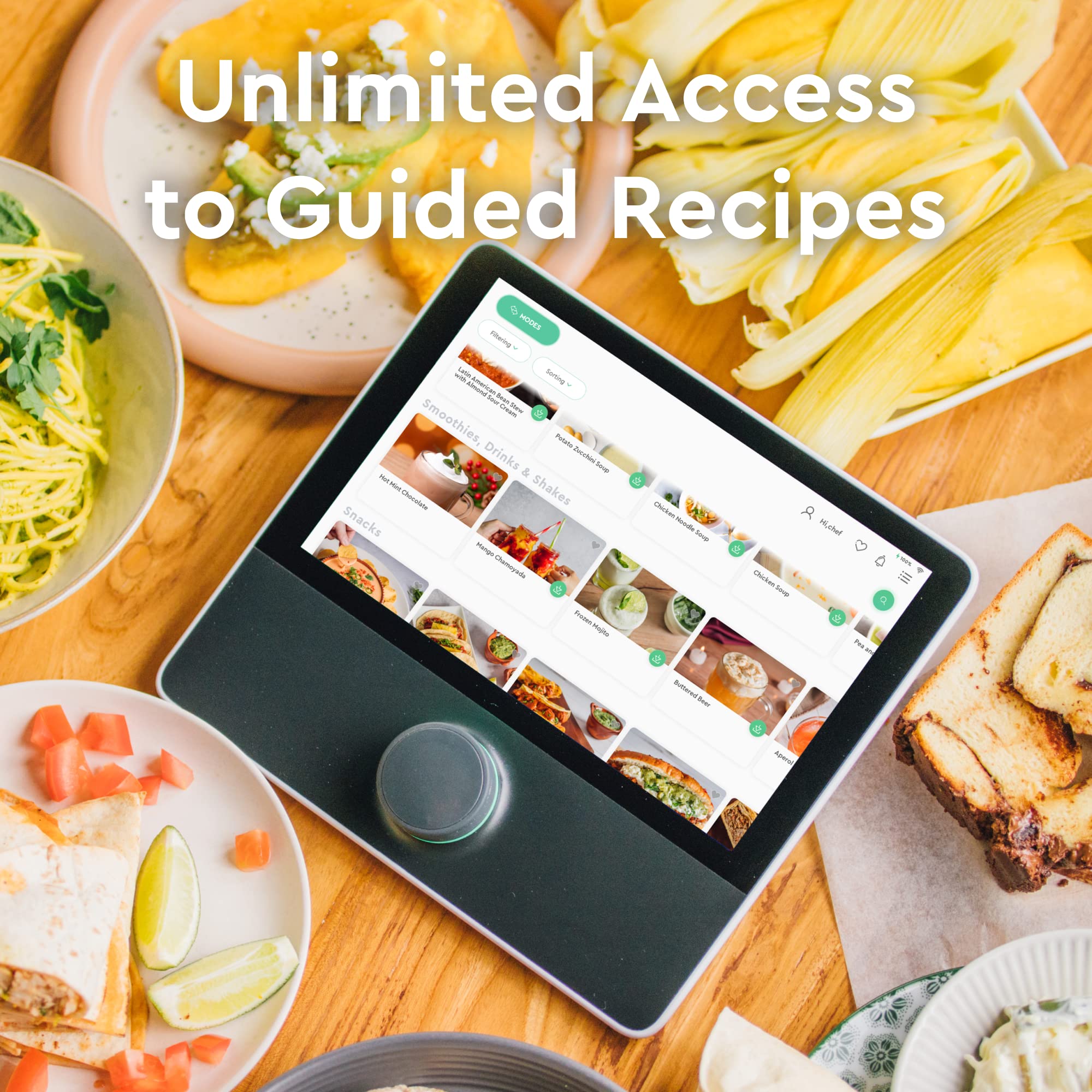 Multo By CookingPal, Smart Multi-Functional Stainless Steel Food Processor Guided Recipes | WiFi Built-In | Chop, Knead, Steam And Cook All-In-One Cooker