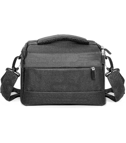 Amazon.com : Medium Soft Padded Digital SLR Camera Travel Case/Bag