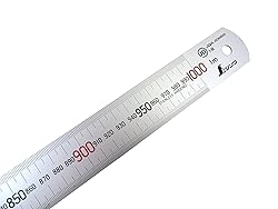 Shinwa 1000 mm Rigid"Zero Glare" Metric Machinist