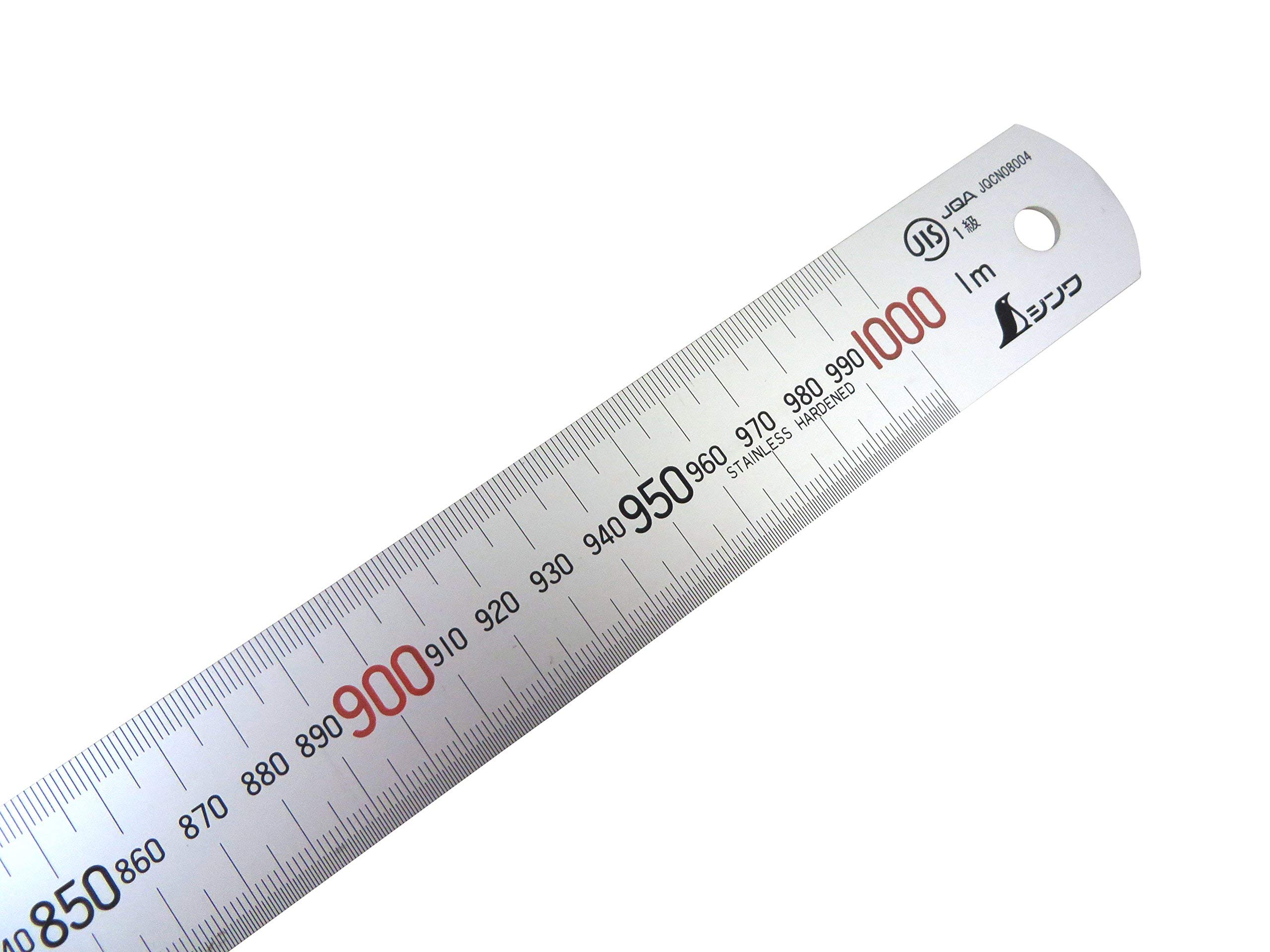 Shinwa 1000 mm Rigid"Zero Glare" Metric Machinist