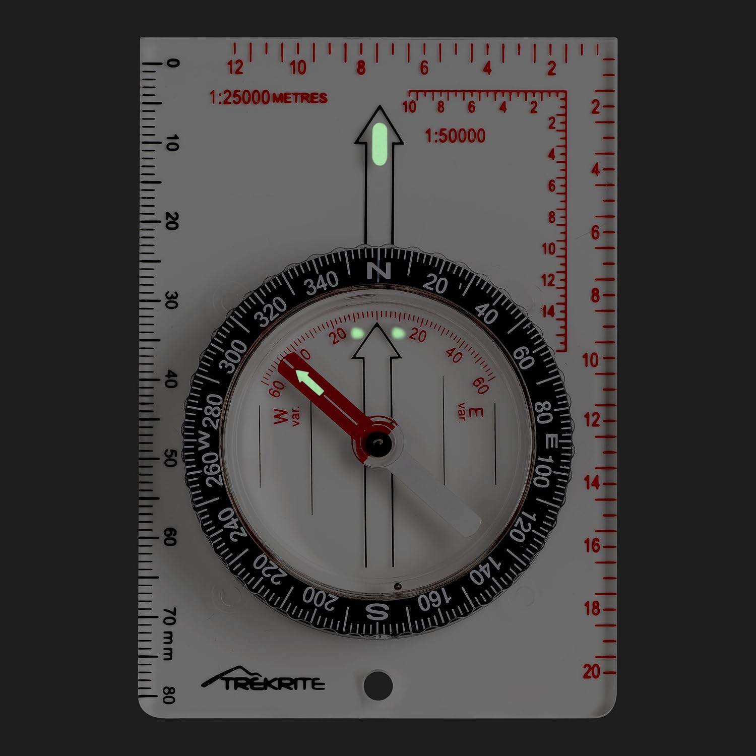 Trekrite Starter Small Map Navigation Compass – BigaMart
