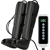 Heselises Leg Compression Massager, Air Compression Leg Massager for Circulation & Muscle Recovery,6 Modes 9 Levels, Adjustable Full Leg & Foot Massager for Pain Relief, Athletes & Office Use