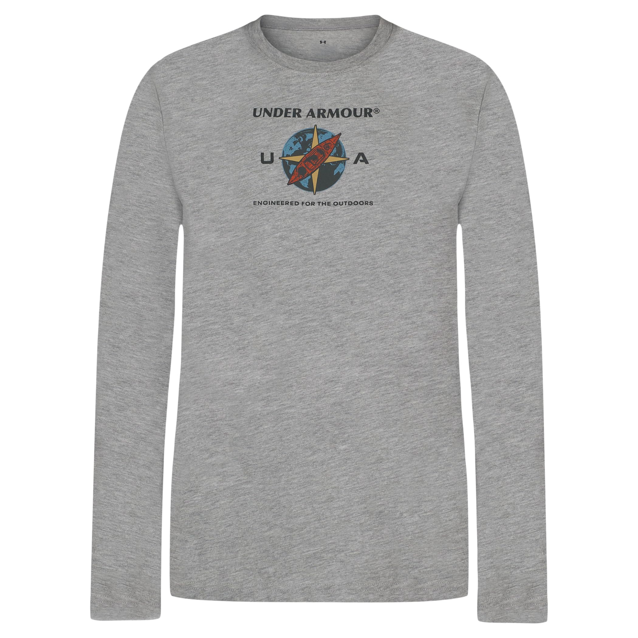 UA Outdoor Ocean TEE, MOD Gray, YL Image