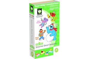 Cricut Provo Craft Sesame Street Seasons Cartridge