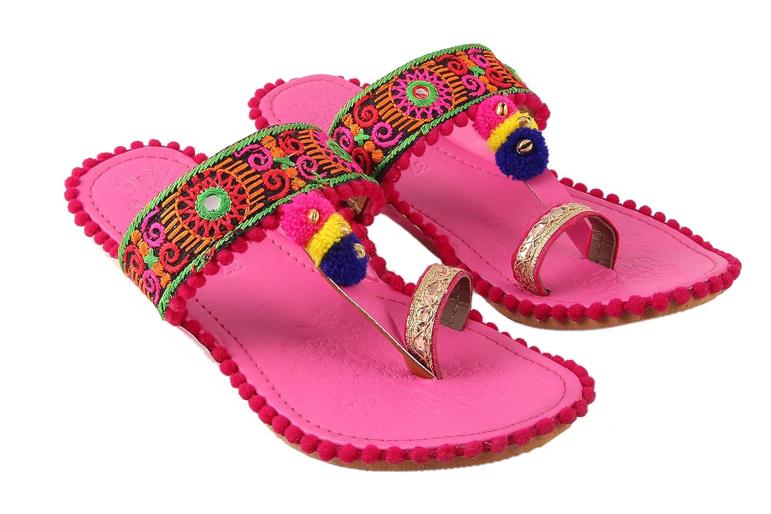 shree women's ethnic kolhapuri fashion slipper