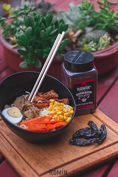 ROMÍN CASERO GOURMET SMOKED MORITA CHILI | SMOKY SWEET FLAVOR | 100% NATURAL VEGAN 6.52 OZ