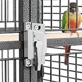 Yaheetech Parrot Cage 156cm Large Bird Cage with Open Top Stand Rolling Wheels view 6