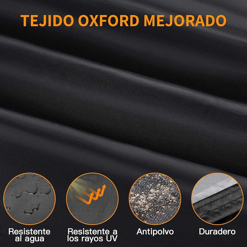 Funda bici exterior impermeable, Anti UV Lluvia Nieve Polvo, 210D Oxford