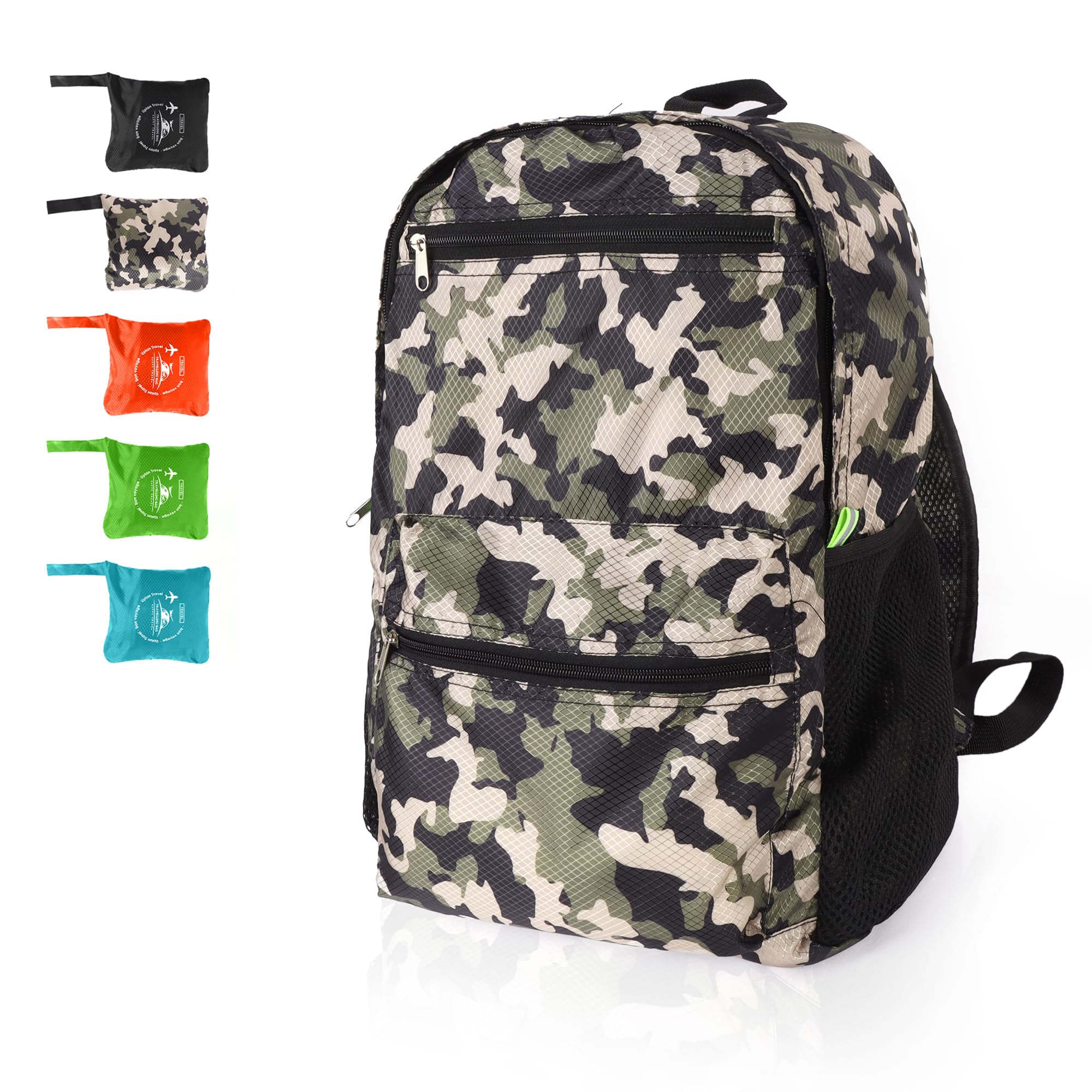 Moorle Foldable Backpack, Ultralight, Waterproof Daypack for Folding, Small Hiking Backpack for Men and Women, Lightweight Daypack, Hiking Foldable Hiking Backpack for Travel, Backpack 15 L,