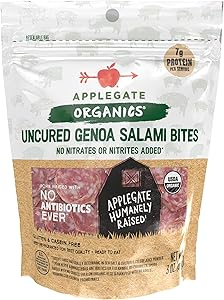 Organic Uncured Genoa Salami Bites