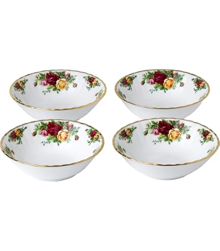 Amazon.com: Royal Albert Old Country Roses Bone China Bowls 4pc