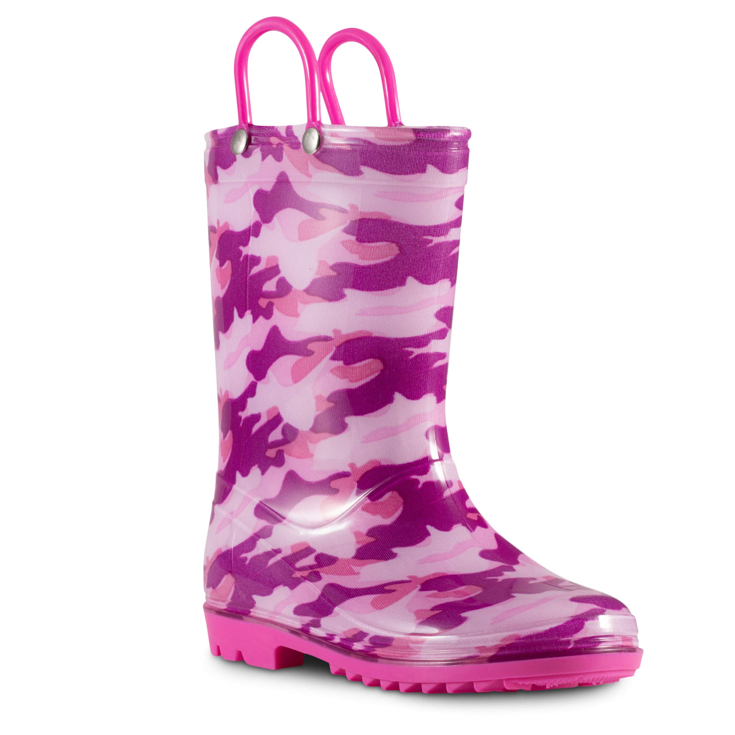 boys camo rain boots